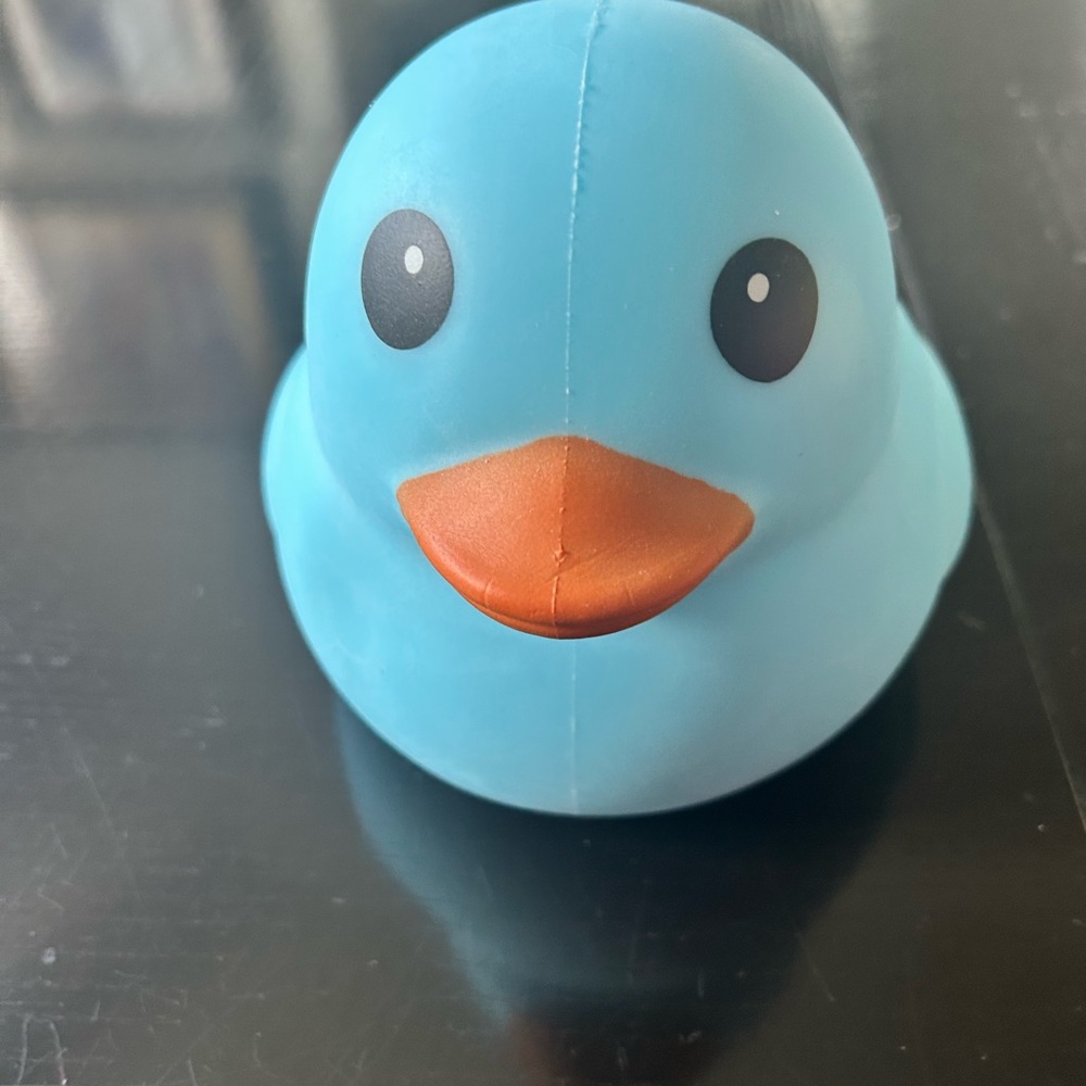 Blue Rubber Duck Squishy